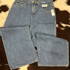 Old Navy Girls Relaxed Fit Light Blue Jeans